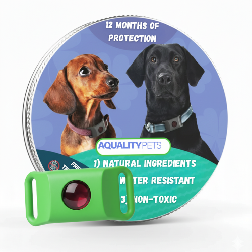 Protect your dog naturally against ticks, sand flies and fleas | 12 months of protection