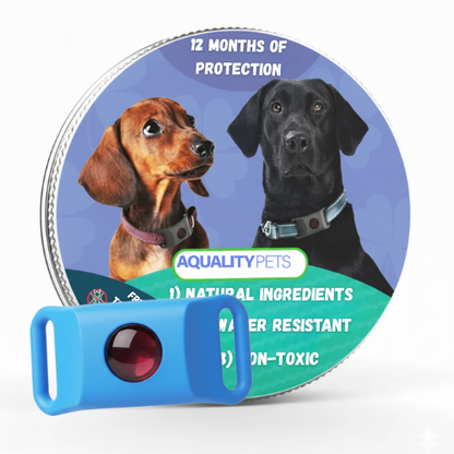 Protect your dog naturally against ticks, sand flies and fleas | 12 months of protection