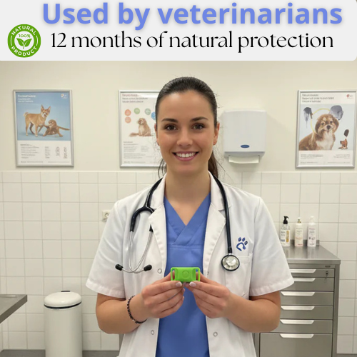 Protect your dog naturally against ticks, sand flies and fleas | 12 months of protection